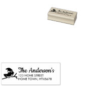 ウィンターロビンネーム差出人住所 ラバースタンプ (押印)