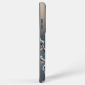 ウィンターロビンフロステッドバラブランチ SAMSUNG GALAXYケース (右側面)
