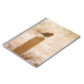 ウィンターロビンレッドバスト ノートブック (左側)