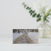 ウィンターロードビジネスカード 名刺 (スタンド正面)