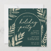 ウィンターローレルホリデーパーティー 招待状 (正面)