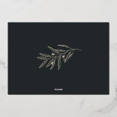 ウィンターローレル | This the Season Photo 箔シーズンカード (裏面)