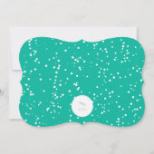 ウィンターワカラフルンダーランドホリデーパーティ招待状 招待状 (裏面)