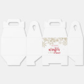 ウィンターワンダーナルドレッドと金ゴールドスノーフレーク誕生日 フェイバーボックス (見開き)