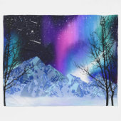 ウィンターワンダーライトズフリースブランケット フリースブランケット (正面(横))