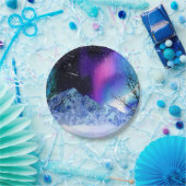 ウィンターワンダーライトズ紙プレート ペーパープレート (パーティー)