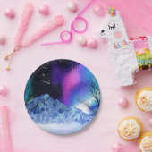 ウィンターワンダーライトズ紙プレート ペーパープレート (パーティー)