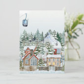 ウィンターワンダーランドのクリスマスビレッジ シーズンカード (スタンド正面)
