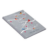 ウィンターワンダーランドのクリスマスホリデー ノートブック (右側)