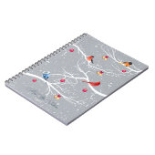 ウィンターワンダーランドのクリスマスホリデー ノートブック (左側)