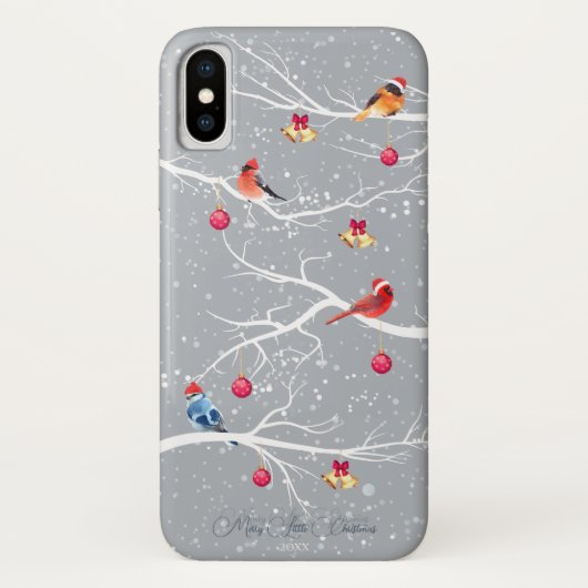 ウィンターワンダーランドのクリスマスホリデー Case-Mate iPhoneケース (裏面)