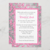 ウィンターワンダーランドのバット・ミツバ祭り招待状2 招待状 (正面/裏面)