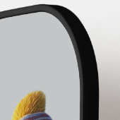 ウィンターワンダーランドのピクルボール – 雪のおもしろいオンザコ ピックルボールラケット (左詳細)