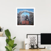 ウィンターワンダーランドへの玄関口 ポスター (ホームオフィス)