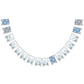 ウィンターワンダーランドウェルカムベビー バンティングフラッグ (全)