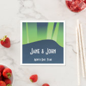 ウィンターワンダーランドオーロラスナプキンズ スタンダードカクテルナプキン (インサイチュ)