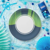 ウィンターワンダーランドオーロラス紙プレート ペーパープレート (パーティー)