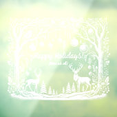 ウィンターワンダーランドカスタムの窓の周り ウィンドウサイン (シート3)