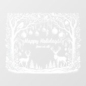 ウィンターワンダーランドカスタムの窓の周り ウィンドウサイン (シート)