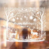 ウィンターワンダーランドカスタムの窓の周り ウィンドウサイン (シート2)