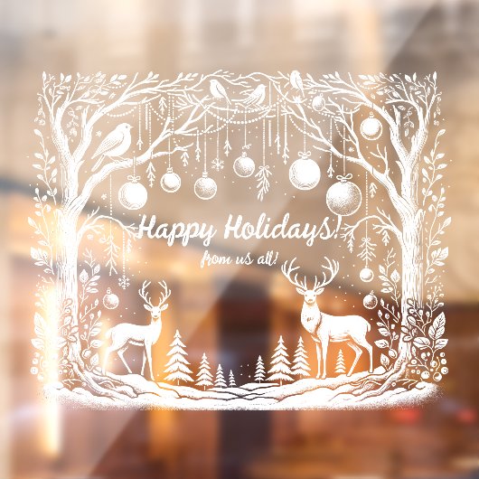 ウィンターワンダーランドカスタムの窓の周り ウィンドウサイン (シート2)