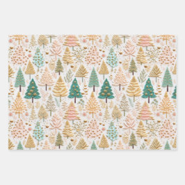 ウィンターワンダーランドガール誕生日 ラッピングペーパーシート