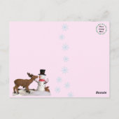 ウィンターワンダーランドキッズツリースイング ポストカード (裏面)