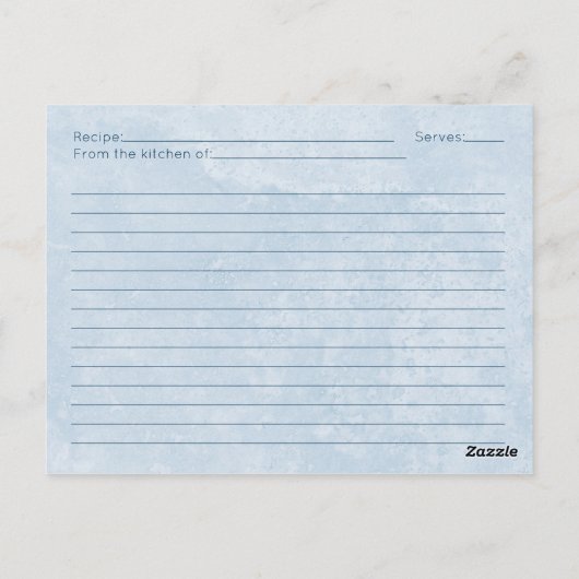 ウィンターワンダーランドキツネクリスマスクリスマスレシピカード ポストカード (裏面)