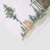 ウィンターワンダーランドキツネデコページ 薄葉紙 (詳細)