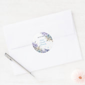 ウィンターワンダーランドキンセアニラ ラウンドシール (封筒)