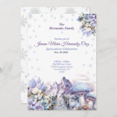 ウィンターワンダーランドキンセニェラ招待状 招待状 (正面/裏面)