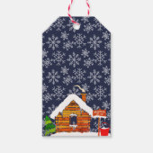 ウィンターワンダーランドギフトラベル ギフトタグ (正面)