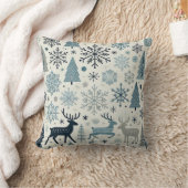 ウィンターワンダーランドクッション クッション (ブランケット)