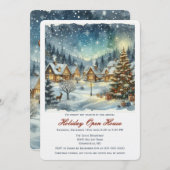 ウィンターワンダーランドクリスマスオープンハウス 招待状 (正面/裏面)