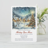 ウィンターワンダーランドクリスマスオープンハウス 招待状 (スタンド正面)