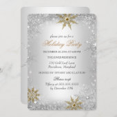 ウィンターワンダーランドクリスマスホリデーパーティー2 招待状 (正面/裏面)