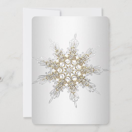 ウィンターワンダーランドクリスマスホリデーパーティー2 招待状 (裏面)