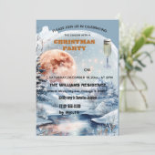 ウィンターワンダーランドクリスマス招待状 招待状 (スタンド正面)