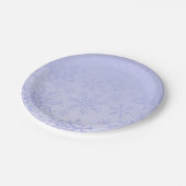 ウィンターワンダーランドクリスマス紙プレート ペーパープレート (アングル)