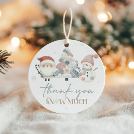 ウィンターワンダーランドクリスマス誕生日ギフトラベル フェイバータグ