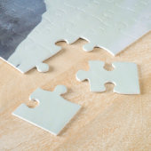 ウィンターワンダーランドクリークスノーアイスフロストランドスケープ ジグソーパズル (側面)