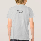 ウィンターワンダーランドサンタハットチルドレン トライブレンドTシャツ (裏面)