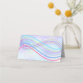 ウィンターワンダーランドスノーニーネームプレイスホルダー プレイスカード (裏面)