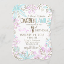 ウィンターワンダーランドスノーフレーク誕生日