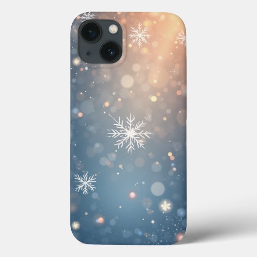 ウィンターワンダーランドスパークルiPhoneケース Case-Mate iPhoneケース (裏面)