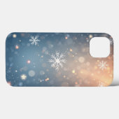 ウィンターワンダーランドスパークルiPhoneケース Case-Mate iPhoneケース (裏面 (横))