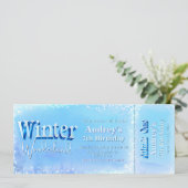 ウィンターワンダーランドチケット 招待状 (スタンド正面)