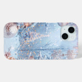 ウィンターワンダーランドチャームスマホケース Case-Mate iPhoneケース (裏面 (横))