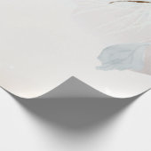 ウィンターワンダーランドツリーブランチホリデー ラッピングペーパー (角)