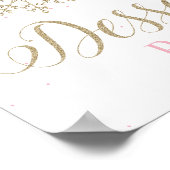 ウィンターワンダーランドデザートバーサイン ポスター (角)